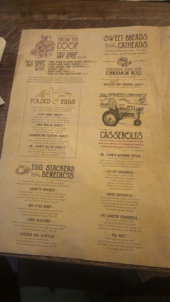 Menu Five Oaks Farm Kitchen-6