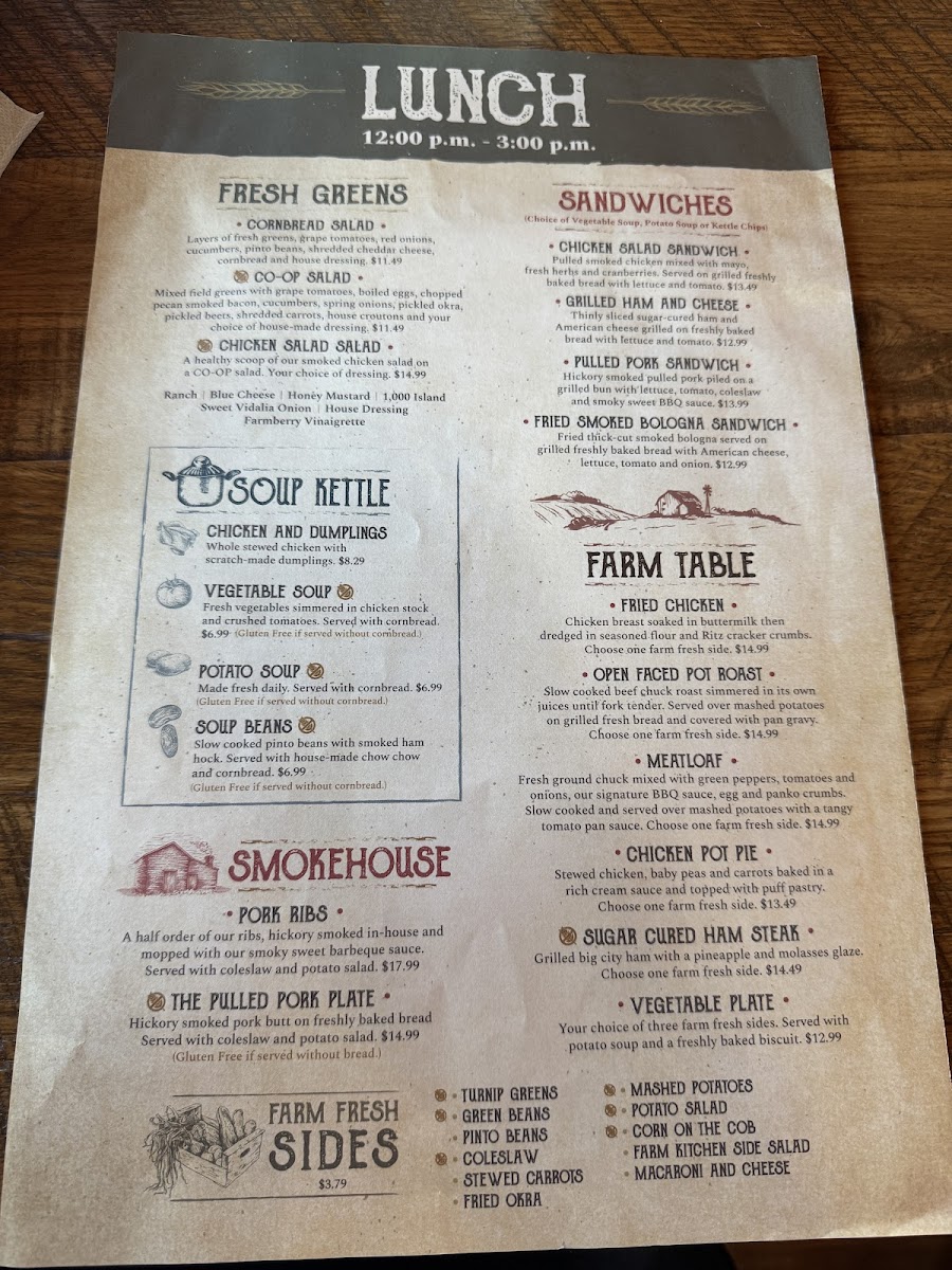 Menu Five Oaks Farm Kitchen-7