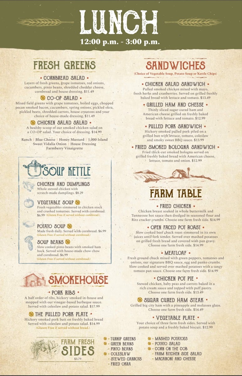 Menu Five Oaks Farm Kitchen-9