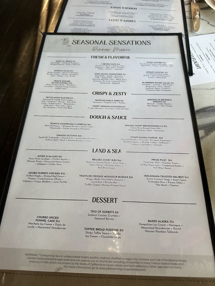 Menu Five On The Hill-6