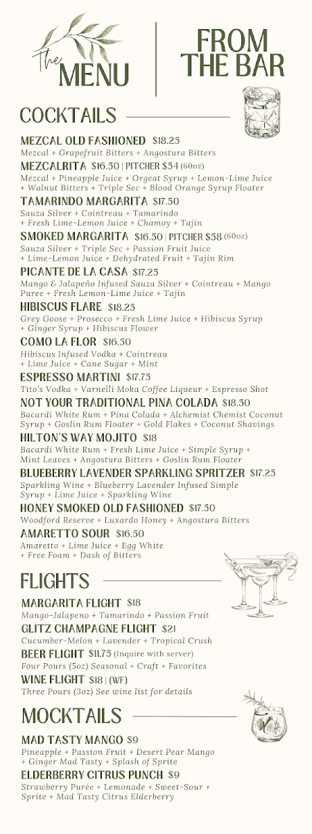Menu Five On The Hill-8