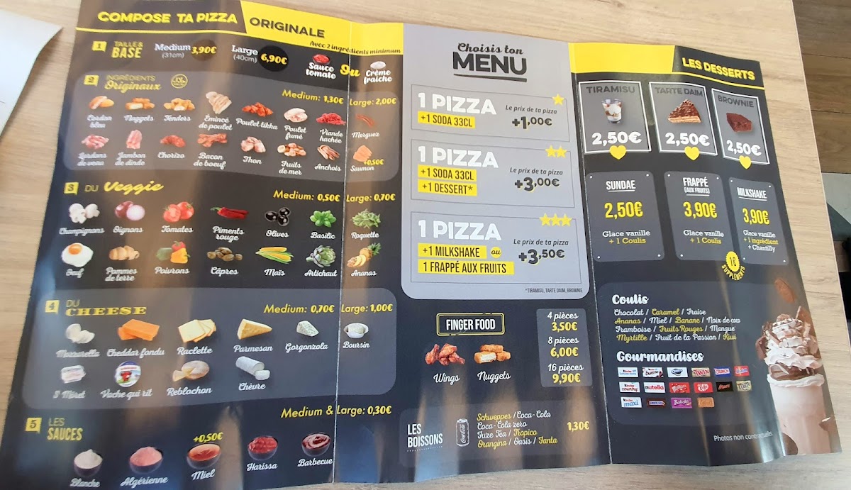 Menu Five Pizza Original - Bobigny-6
