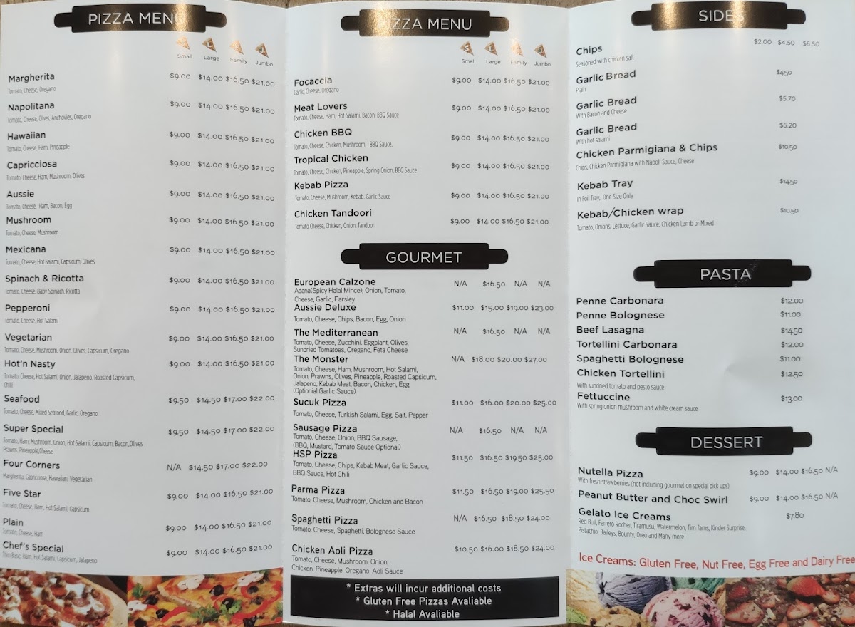 Menu Five Star Pizza House-1