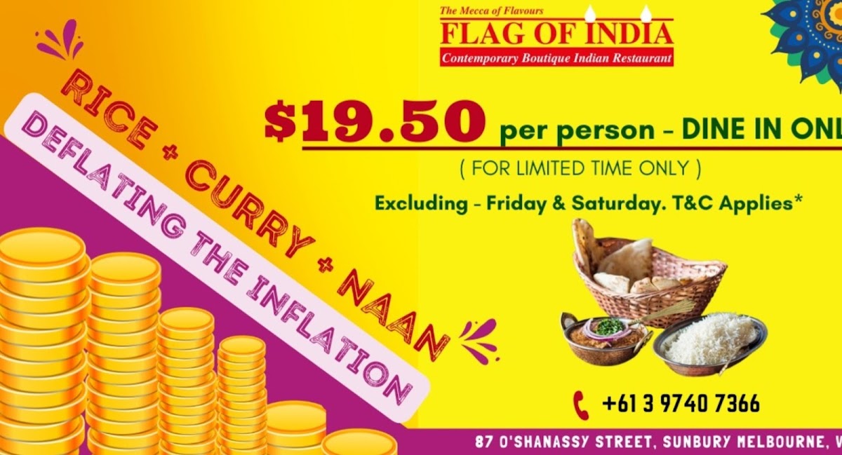 Menu Flag Of India Restaurant-9