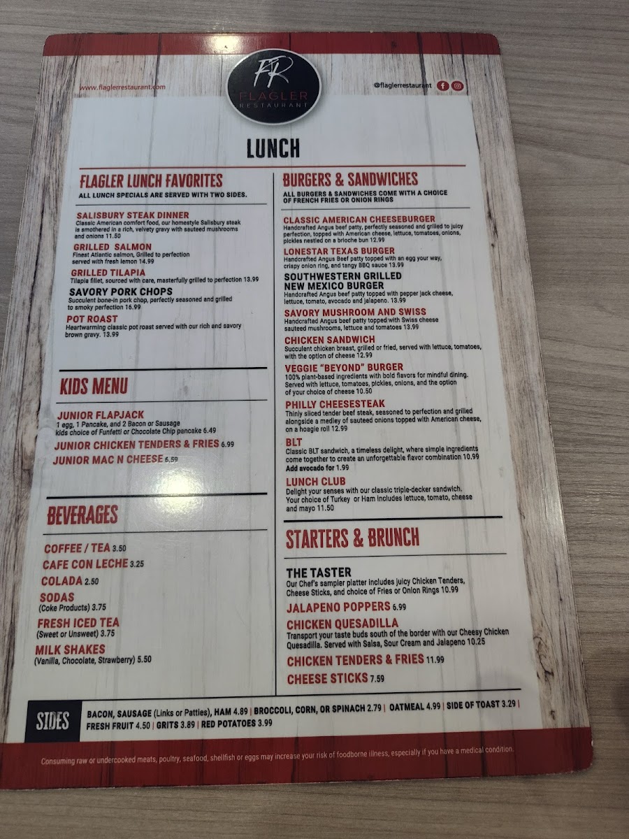 Menu Flagler Restaurant-2