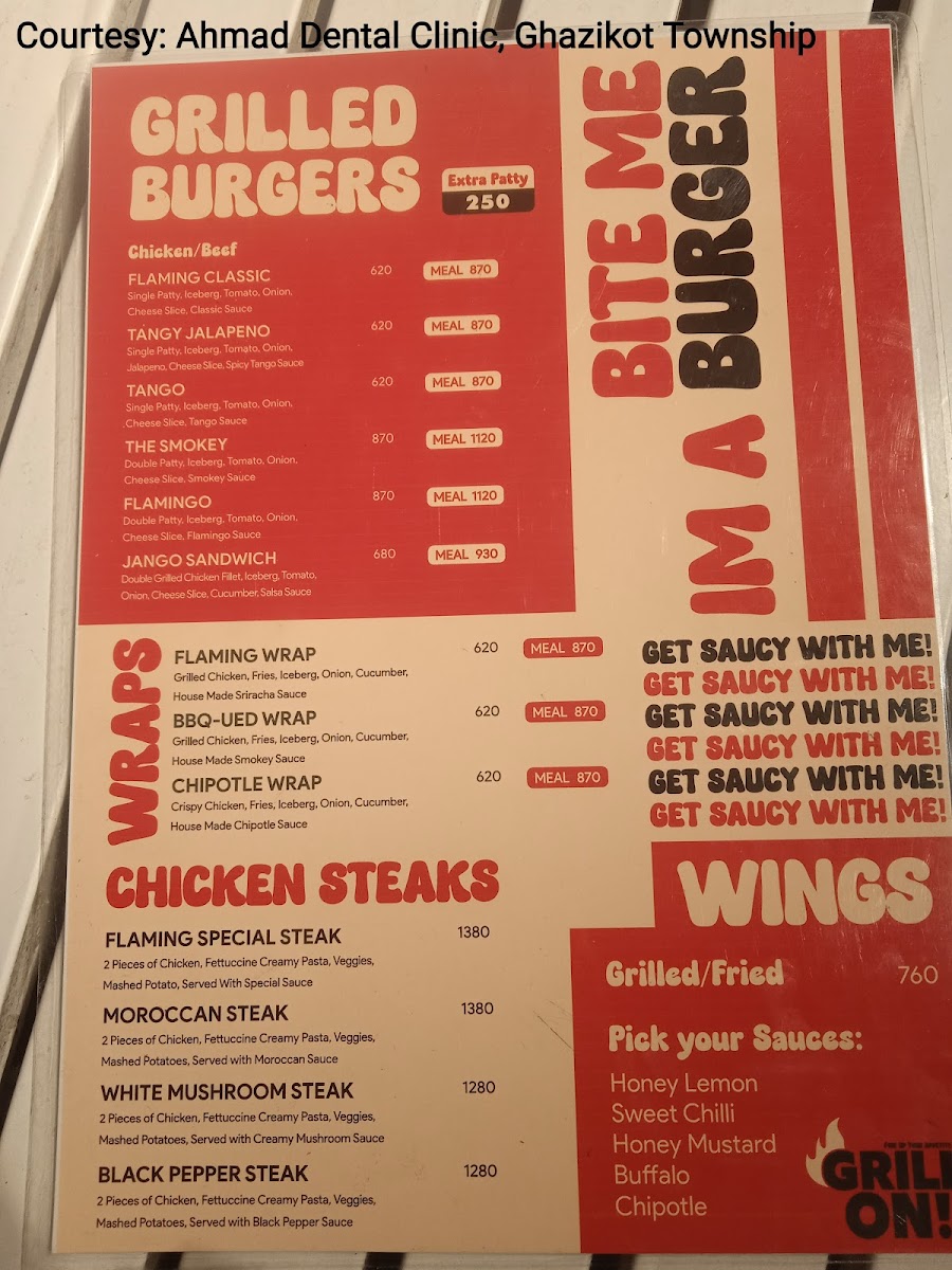 Menu Flame On Abbottabad-10