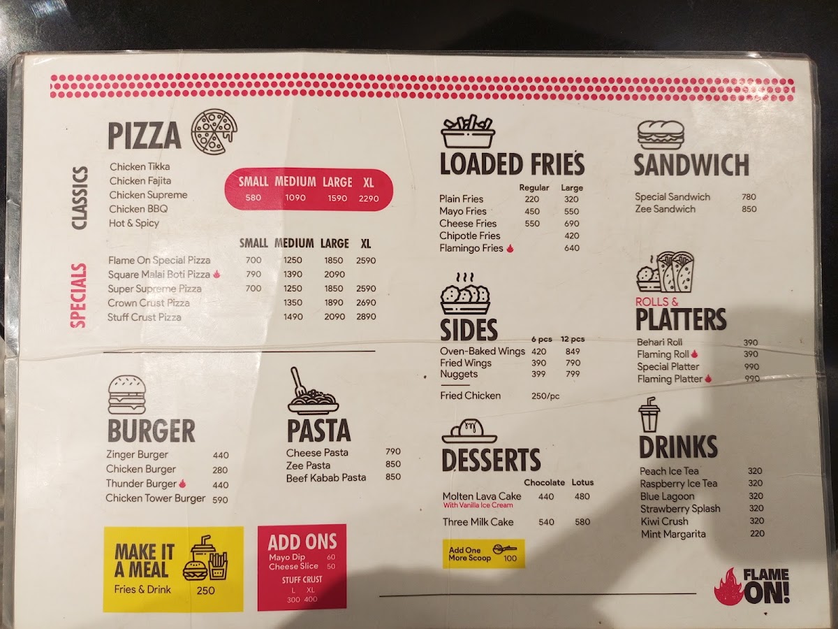 Menu Flame On Abbottabad-2