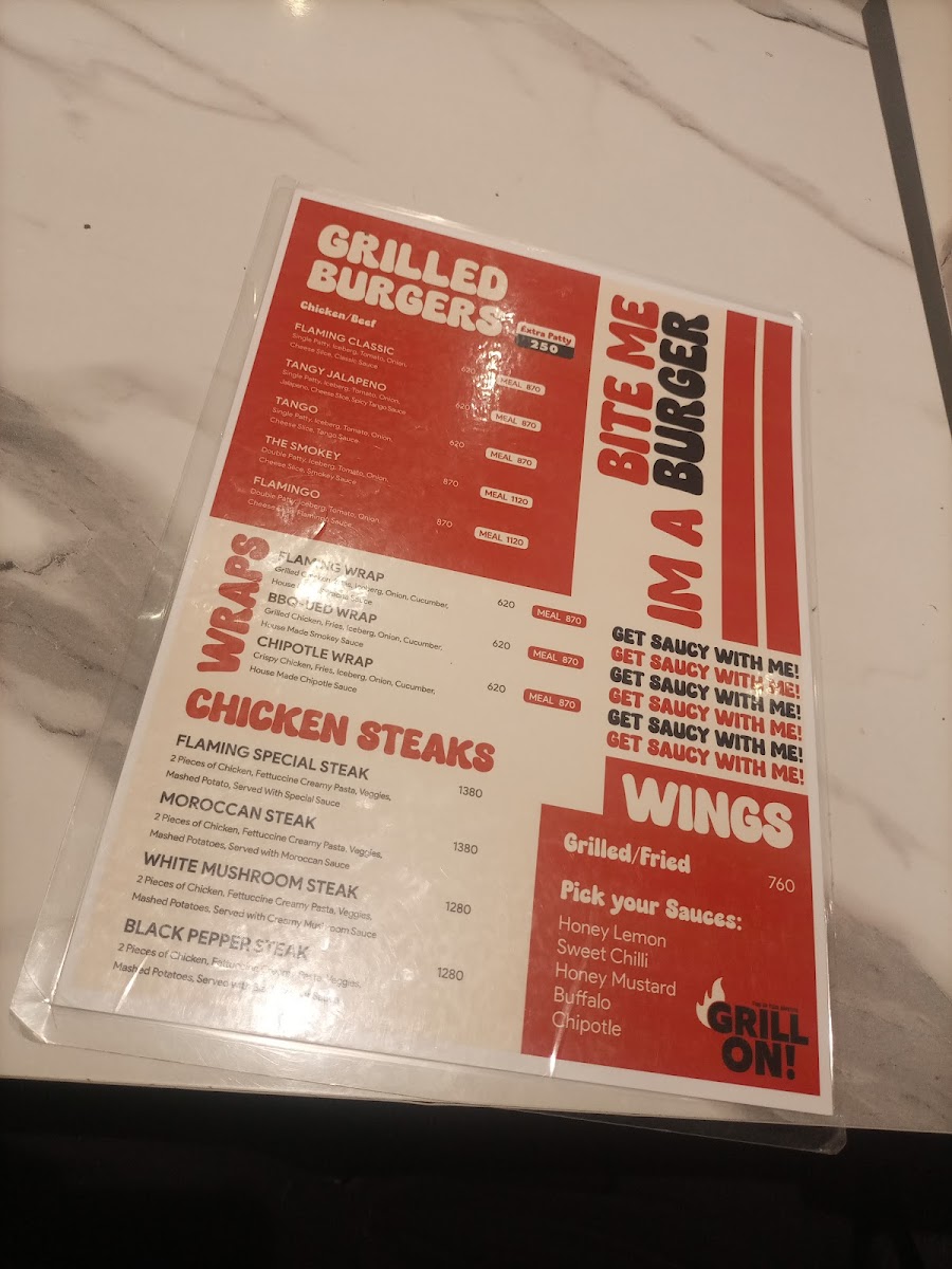 Menu Flame On Abbottabad-9