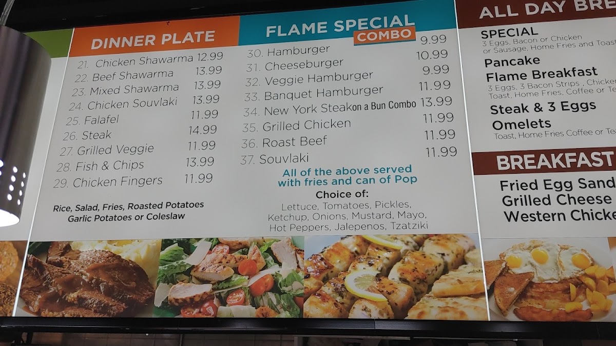 Menu Flame Shawarma And Grill-1