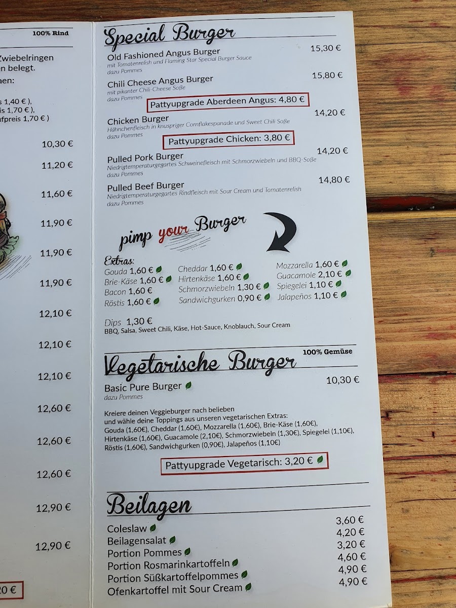 Menu Flaming Star Im Pfalzgraf-4