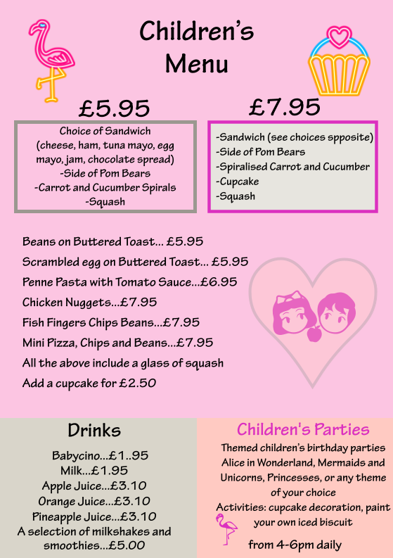 Menu Flamingo Billericay-1