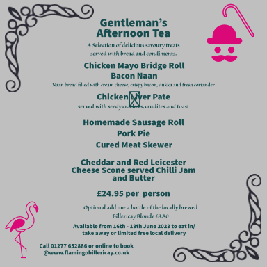 Menu Flamingo Billericay-3