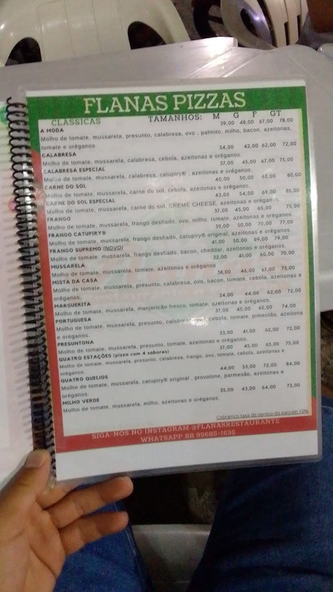 Menu Flana's Restaurante E Pizzaria / Sushibar-1