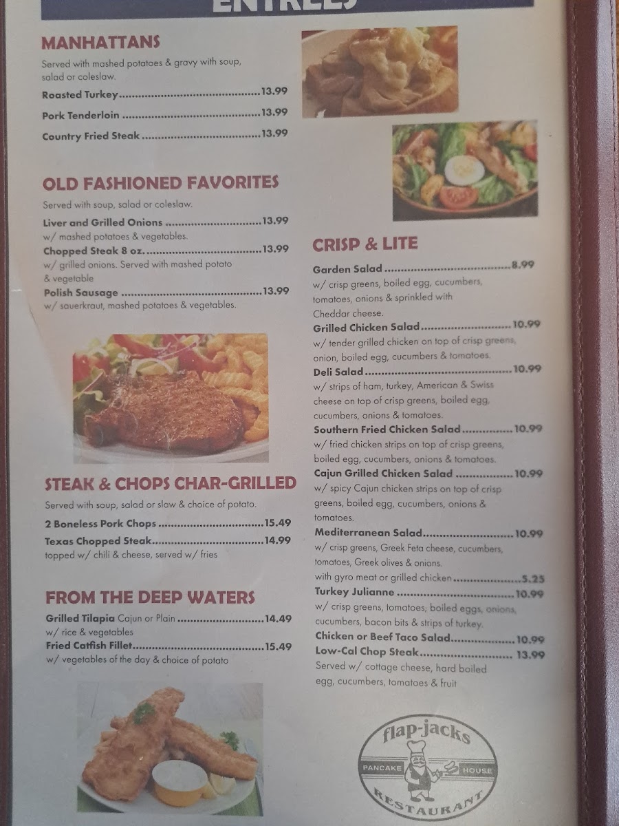 Menu Flap-Jack's Pancake House-2