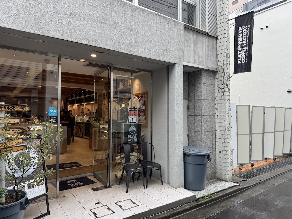 Flat White Coffee Factory Downtown