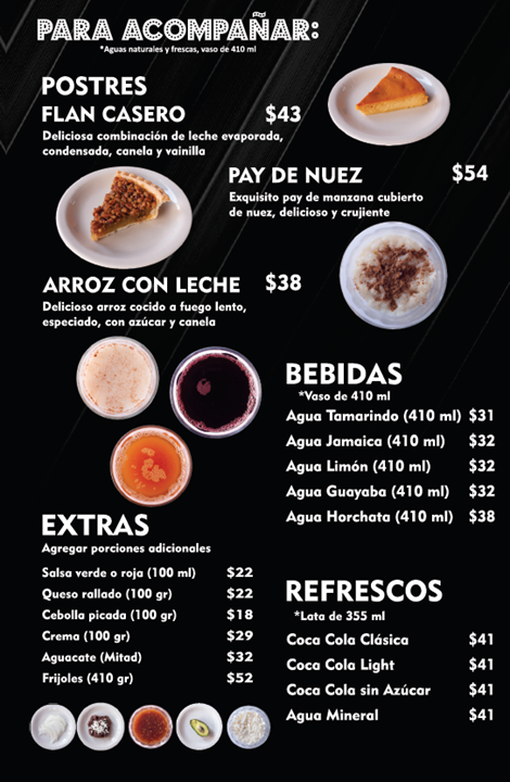 Menu Flautas Vértiz Original Narvarte-2