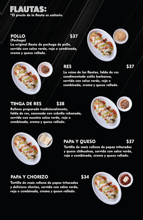 Menu Flautas Vértiz Original Narvarte-6