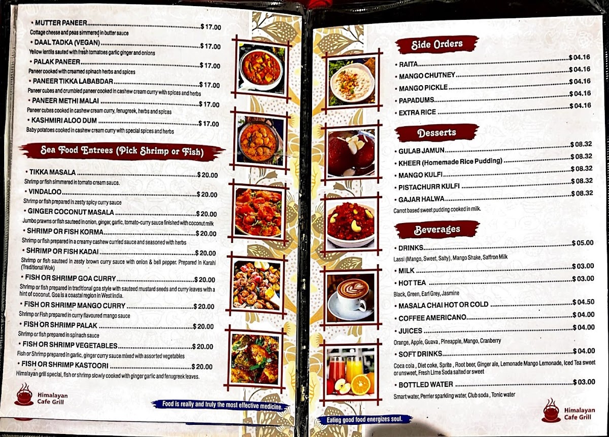 Menu Flavor Of India Authentic Indian Cuisine-3