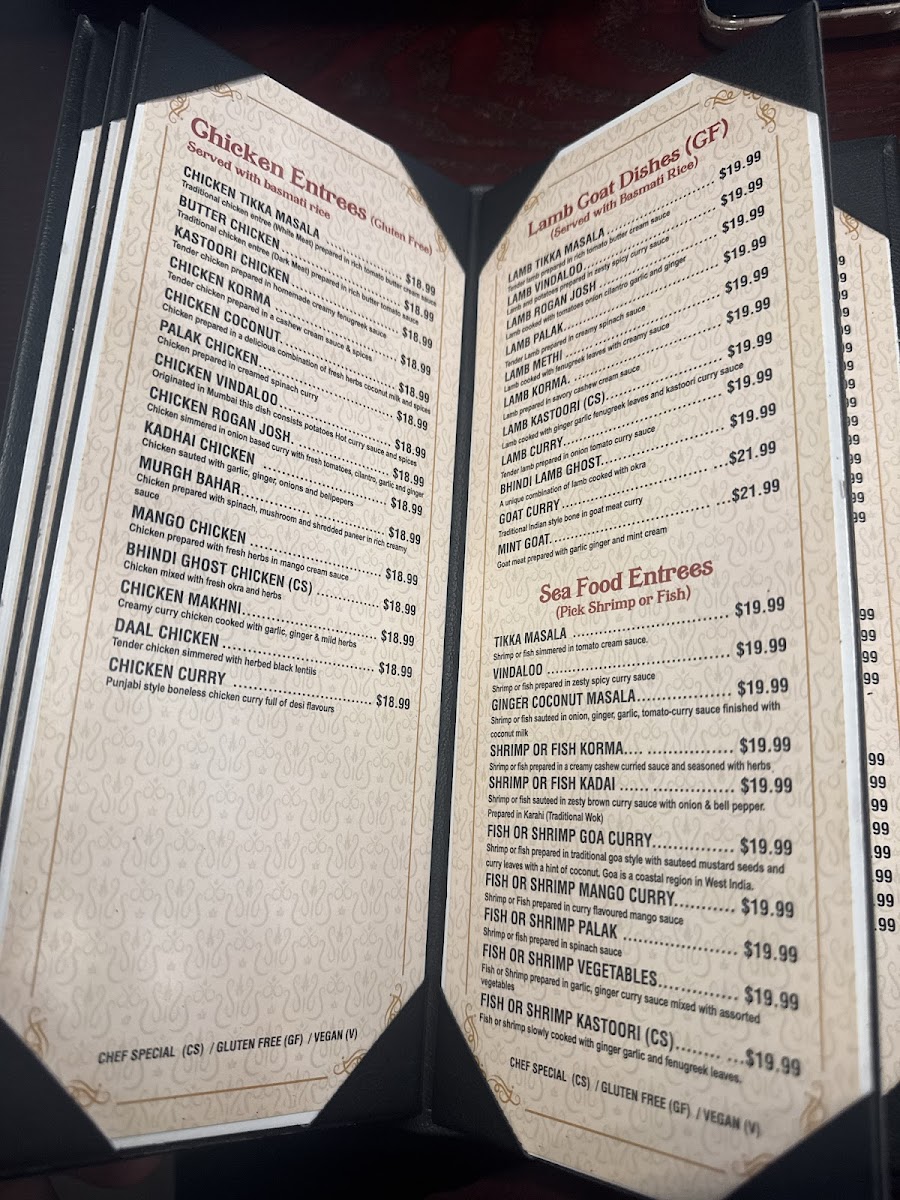 Menu Flavor Of India Authentic Indian Cuisine-7