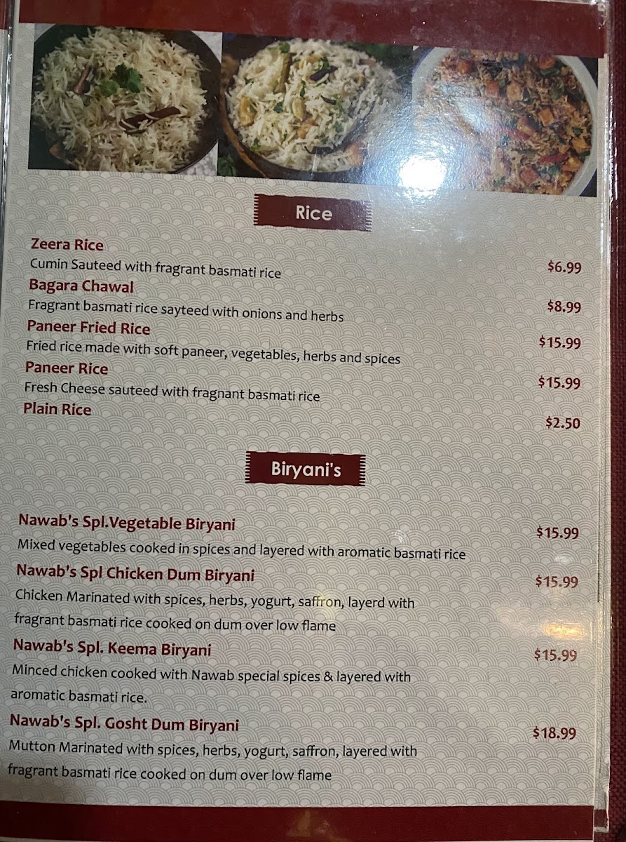 Menu Flavors Of Nawab-10