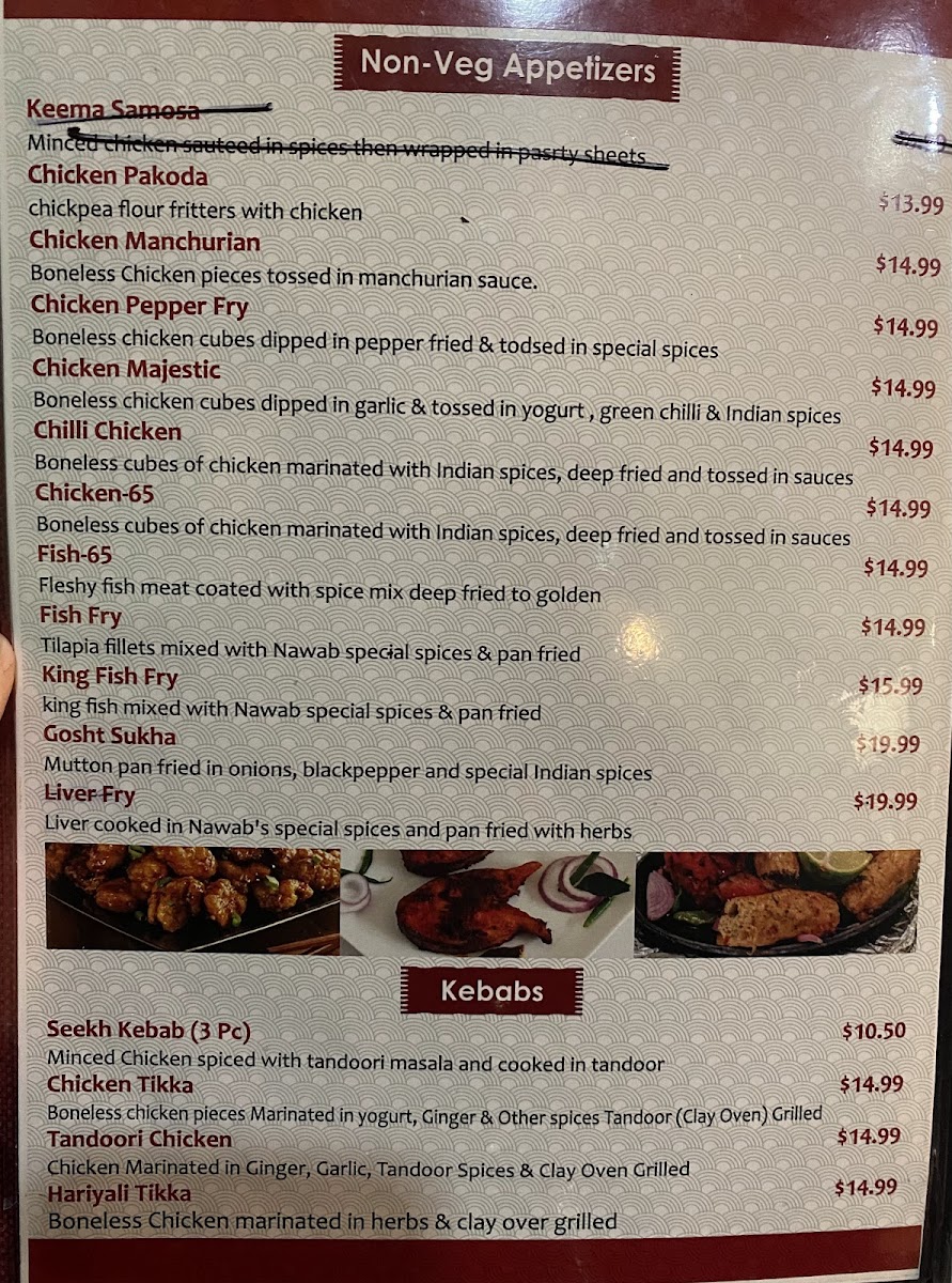 Menu Flavors Of Nawab-7