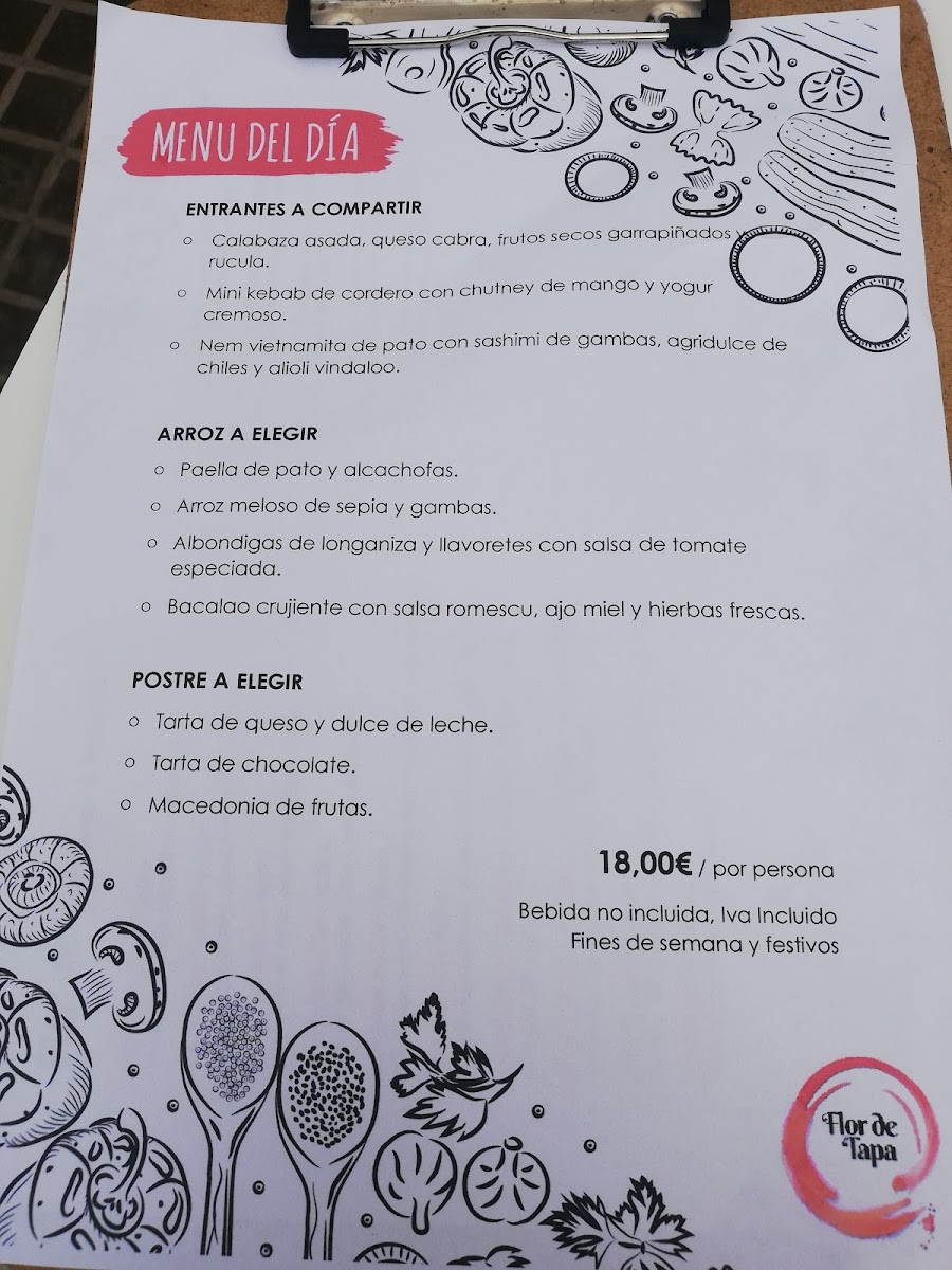 Menu Flor De Tapa-2