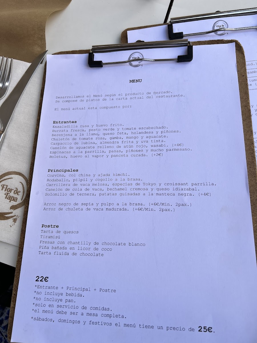 Menu Flor De Tapa-4