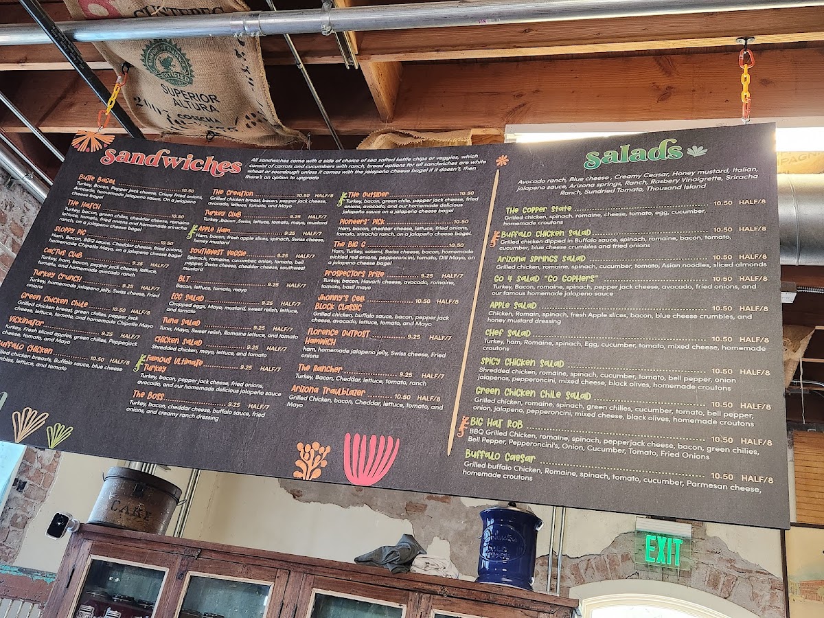 Menu Florence Fudge Shop & Cafe-1