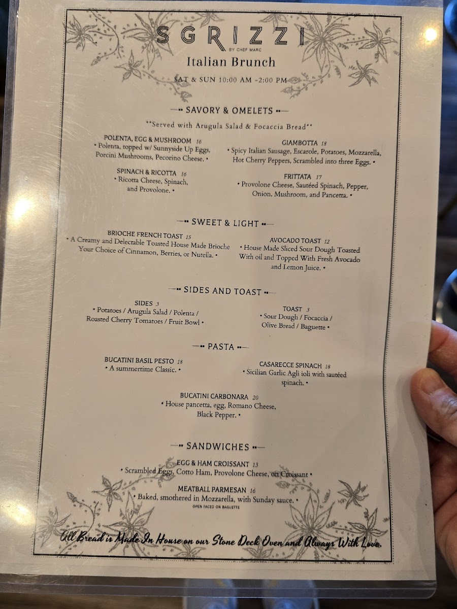 Menu Florentine Cafe & Bakery-2