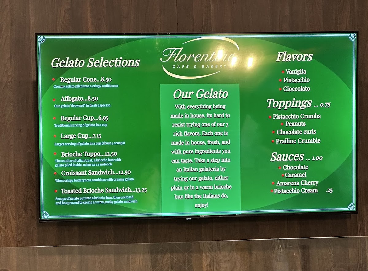 Menu Florentine Cafe & Bakery-7