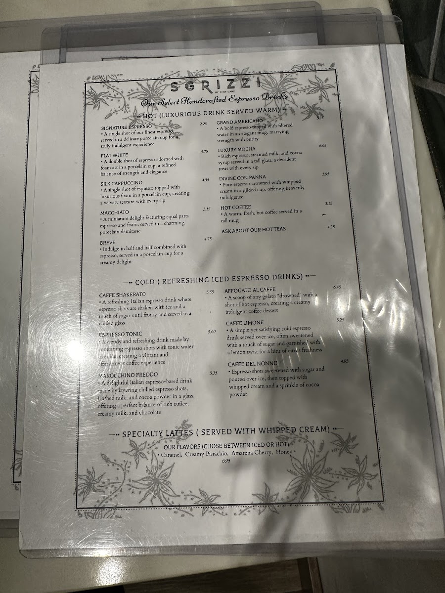 Menu Florentine Cafe & Bakery-8