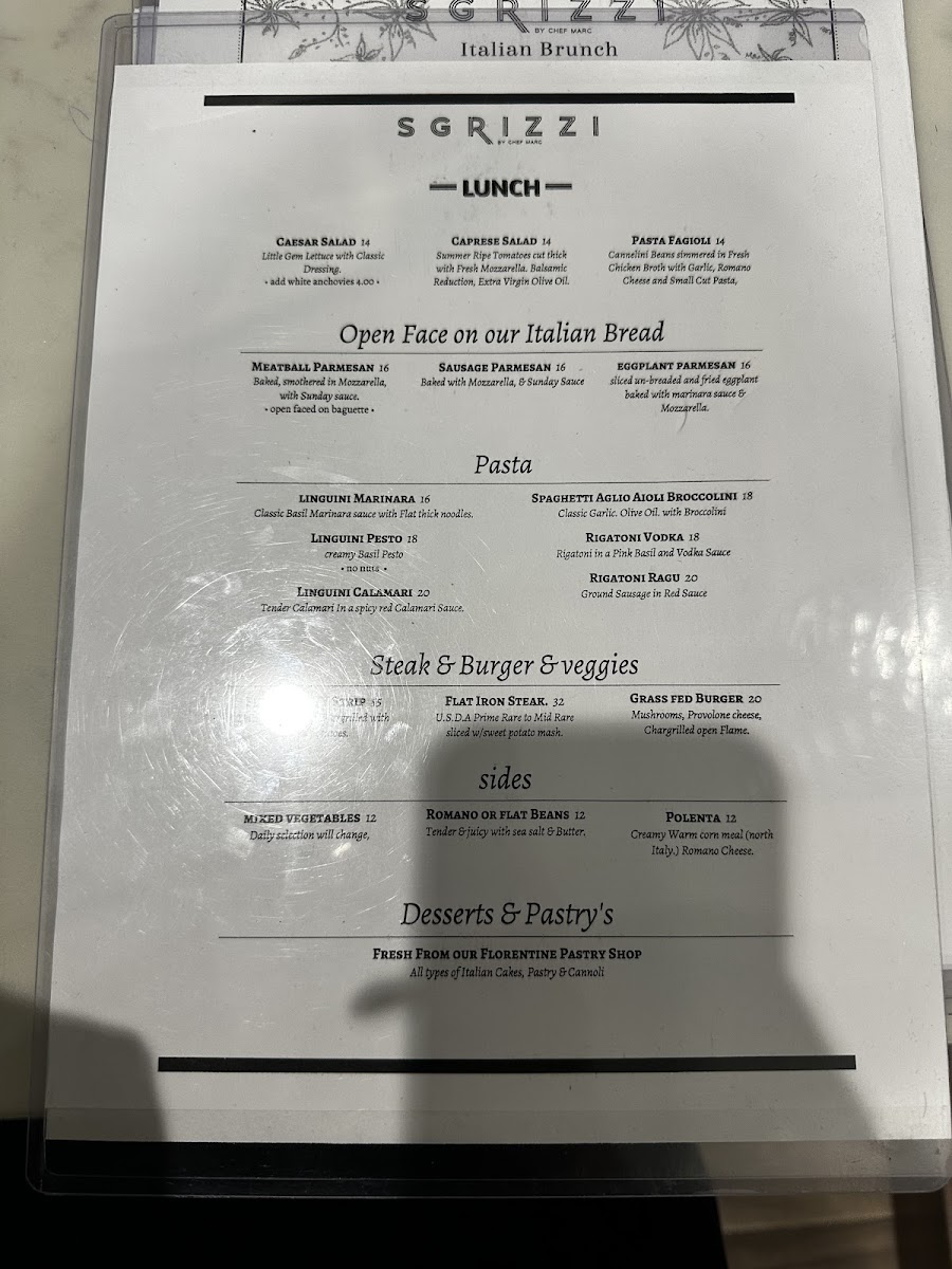 Menu Florentine Cafe & Bakery-9