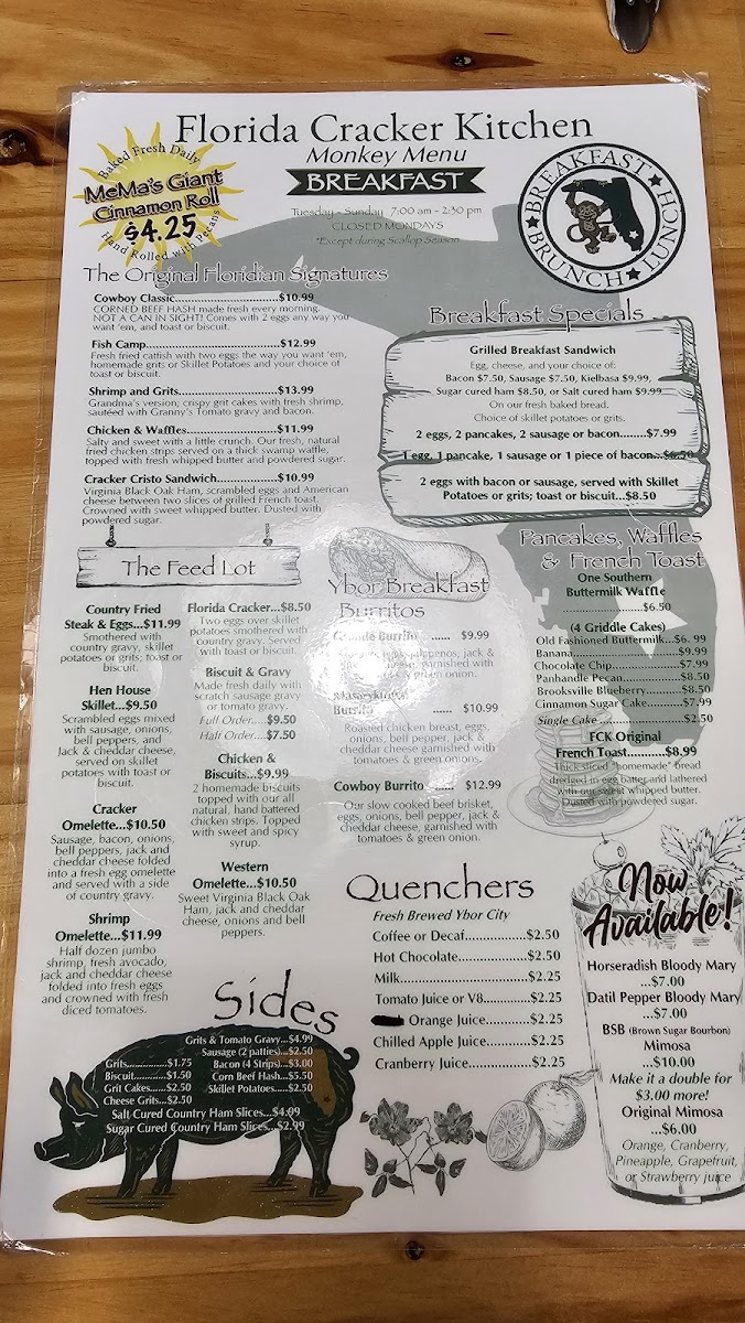 Menu Florida Cracker Kitchen At Riverside Resort-6