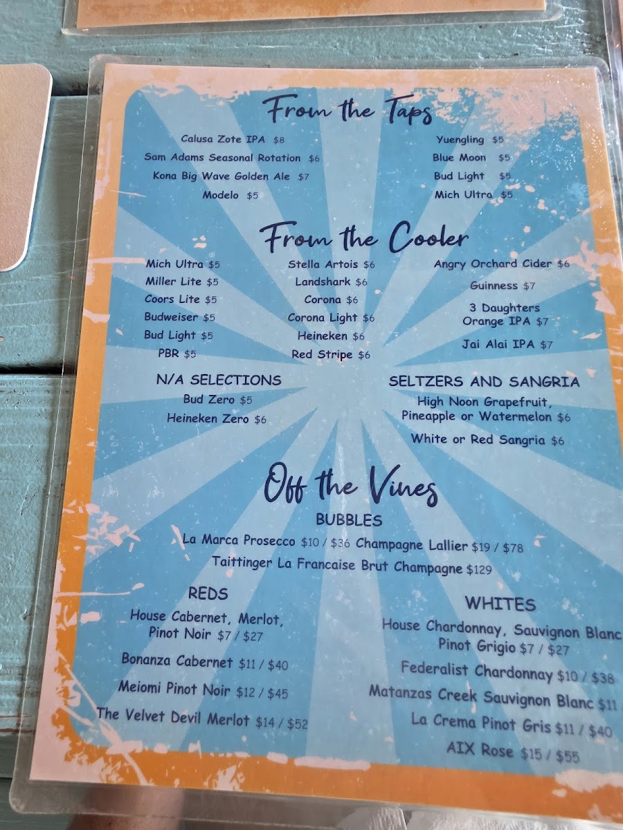 Menu Floridays Woodfire Grill & Bar-10