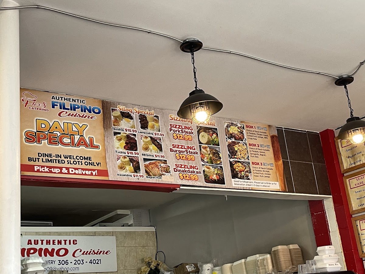 Menu Flor's Filipino Specialty Catering Services-3
