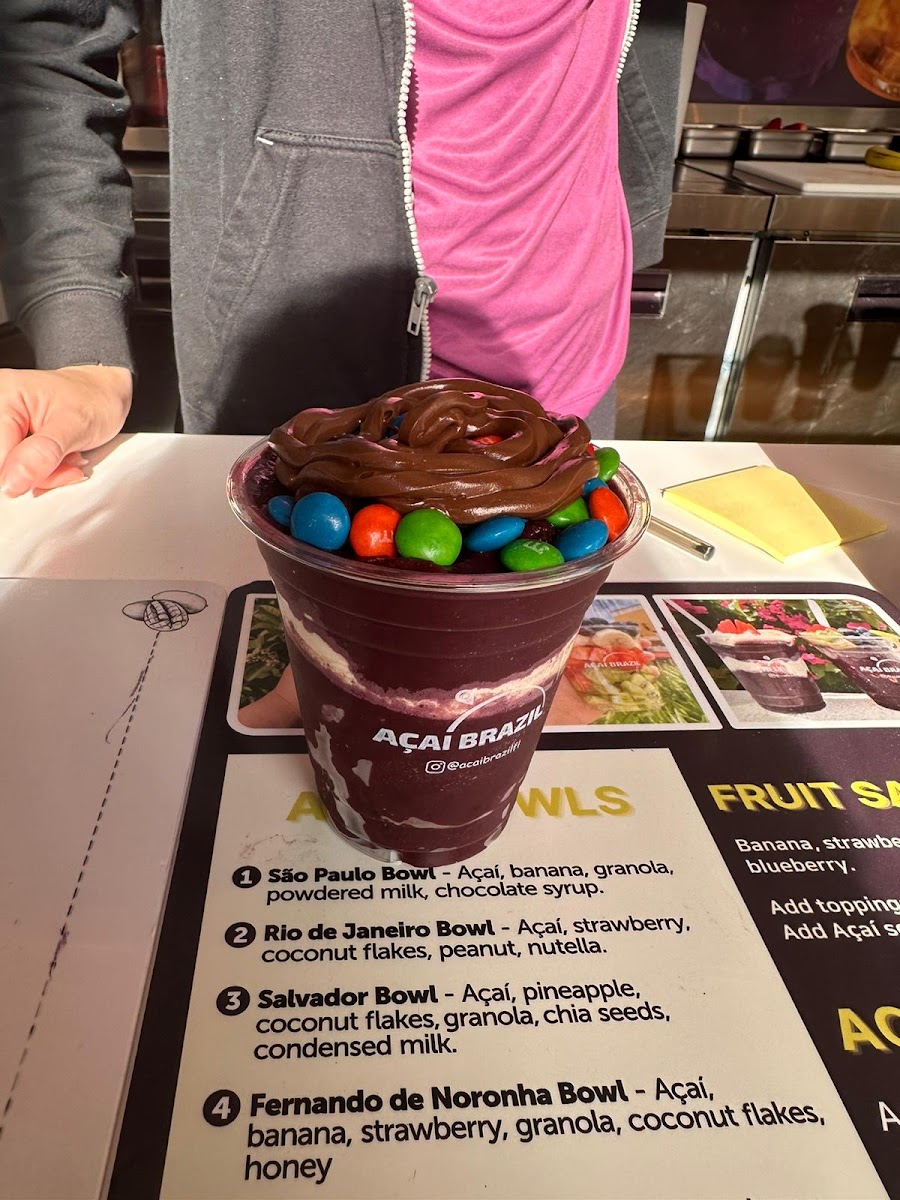 Menu Flow Açai At International Premium Outlets-2