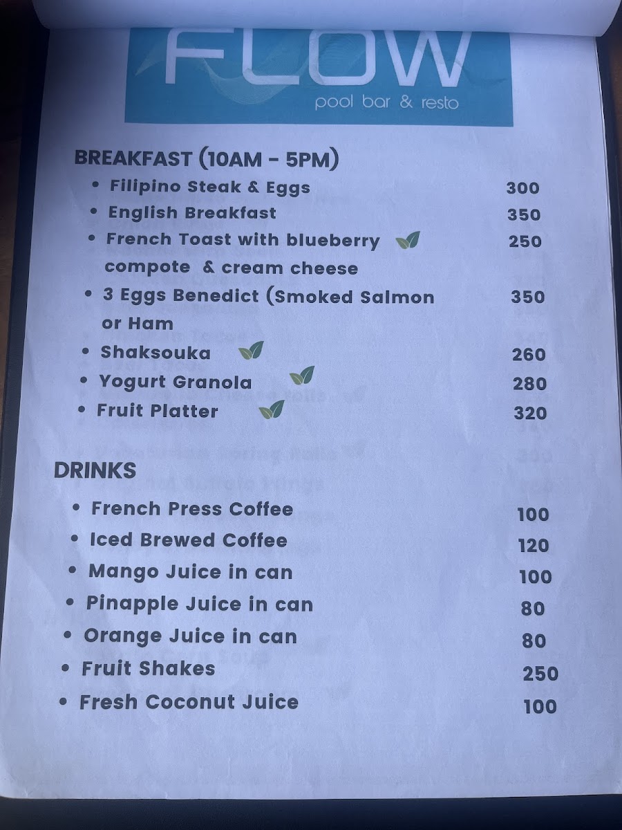 Menu Flow Pool Bar & Resto-10