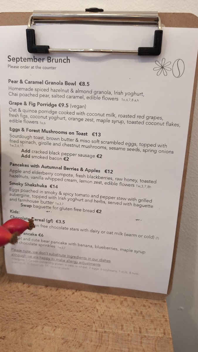 Menu Flower & Bean-2