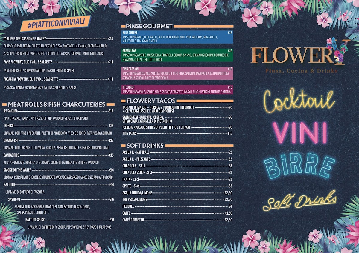 Menu Flowery Rome-2