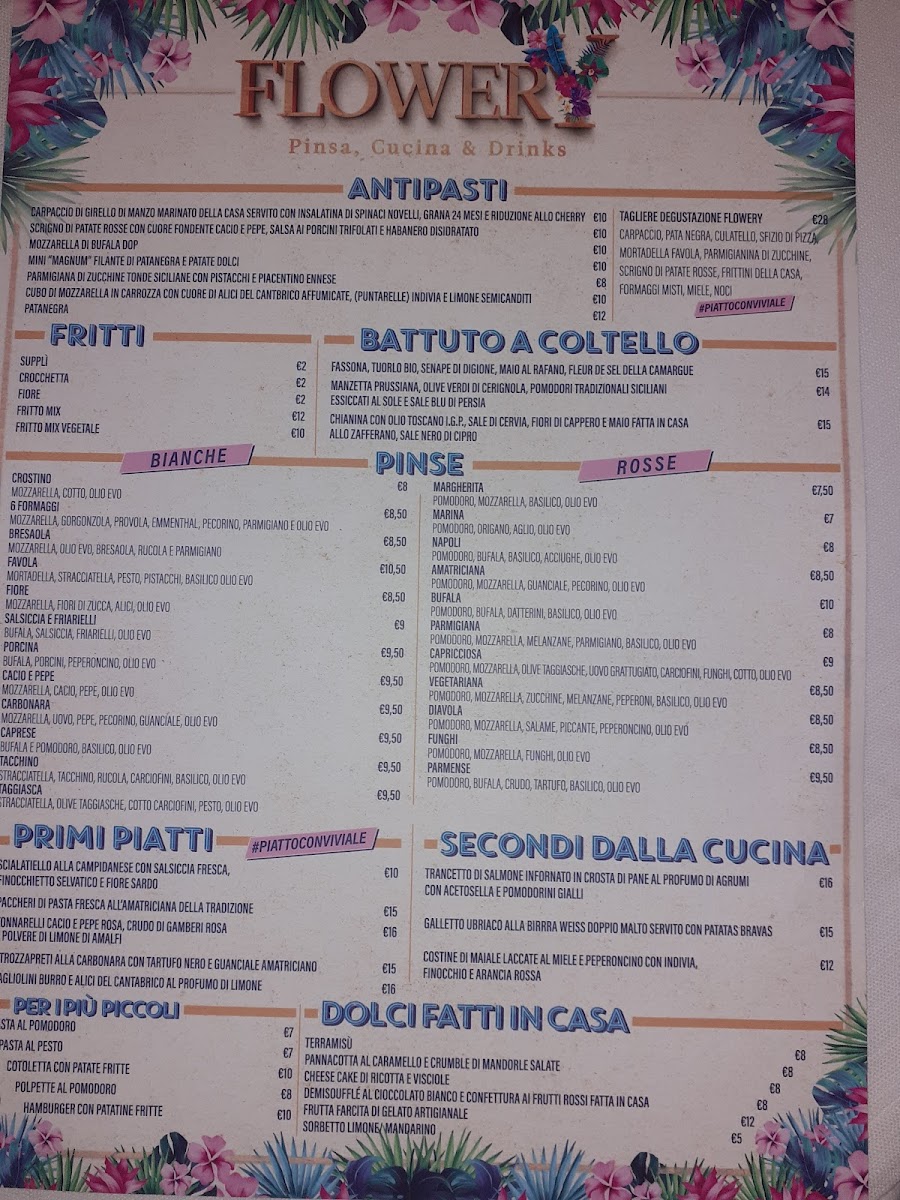 Menu Flowery Rome-4