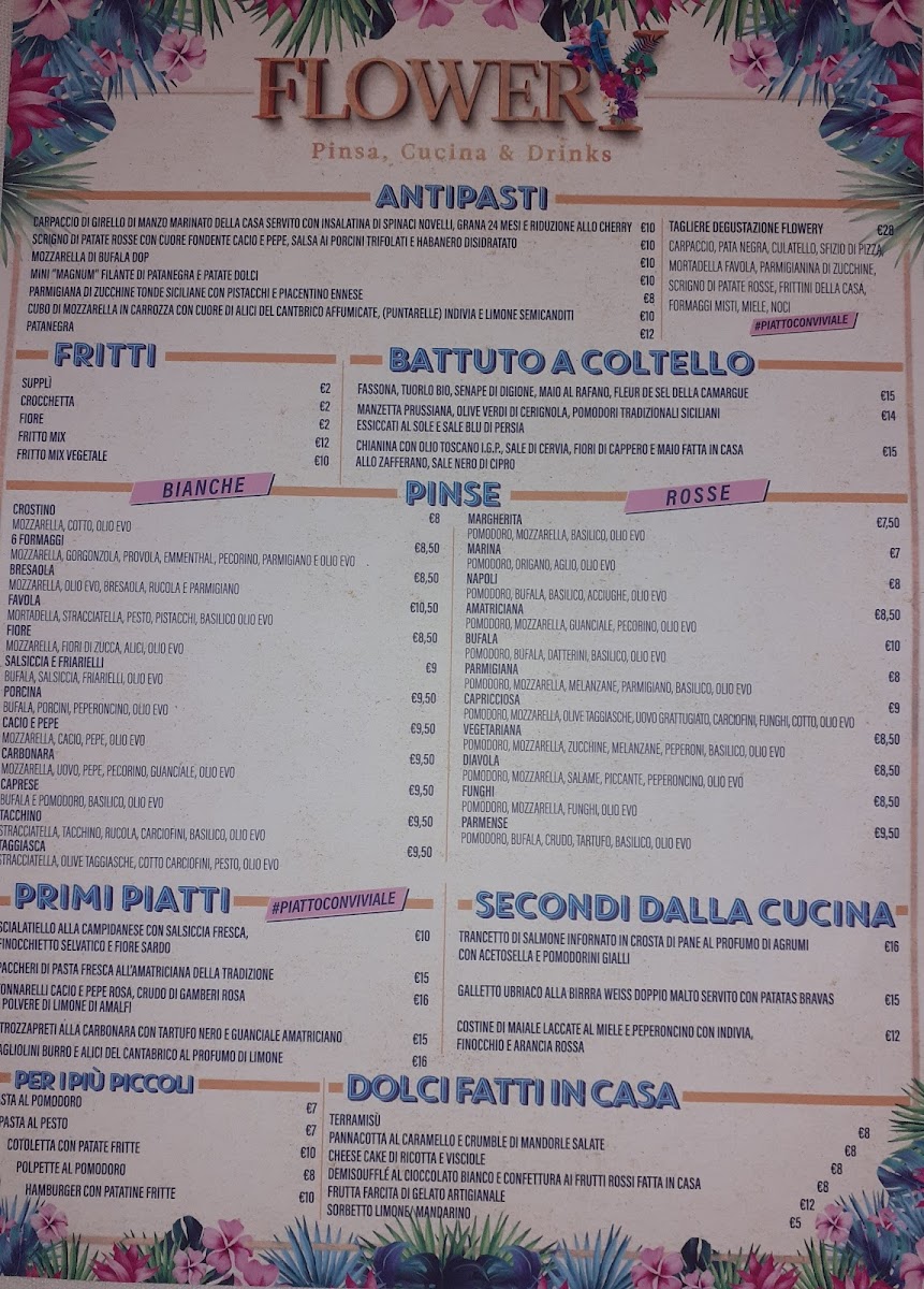 Menu Flowery Rome-5