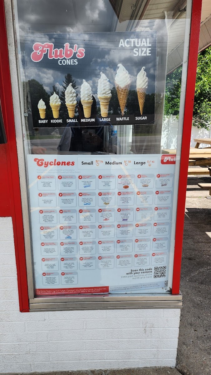 Menu Flub's Ice Cream-9