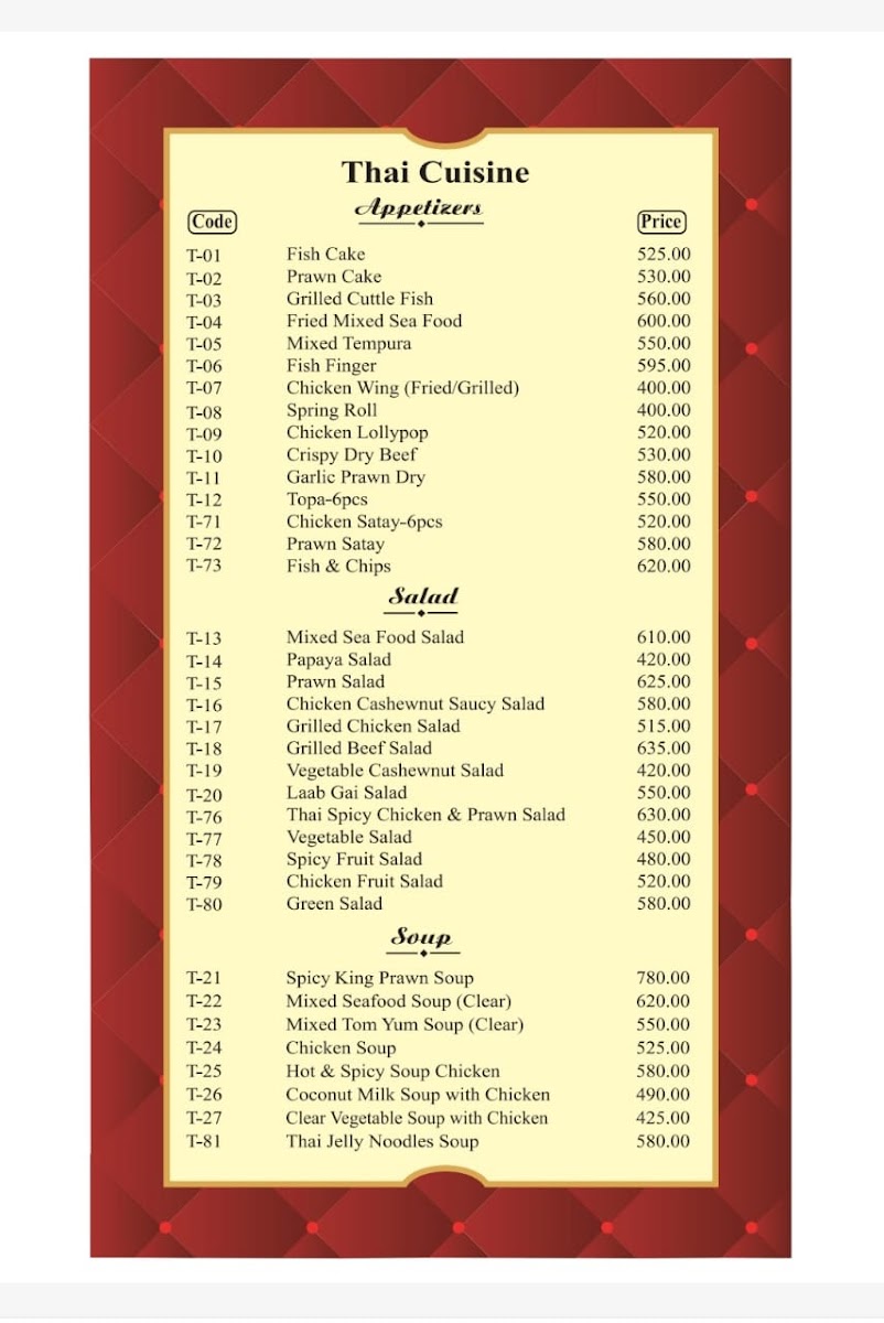 Menu Fly View Restaurant-2