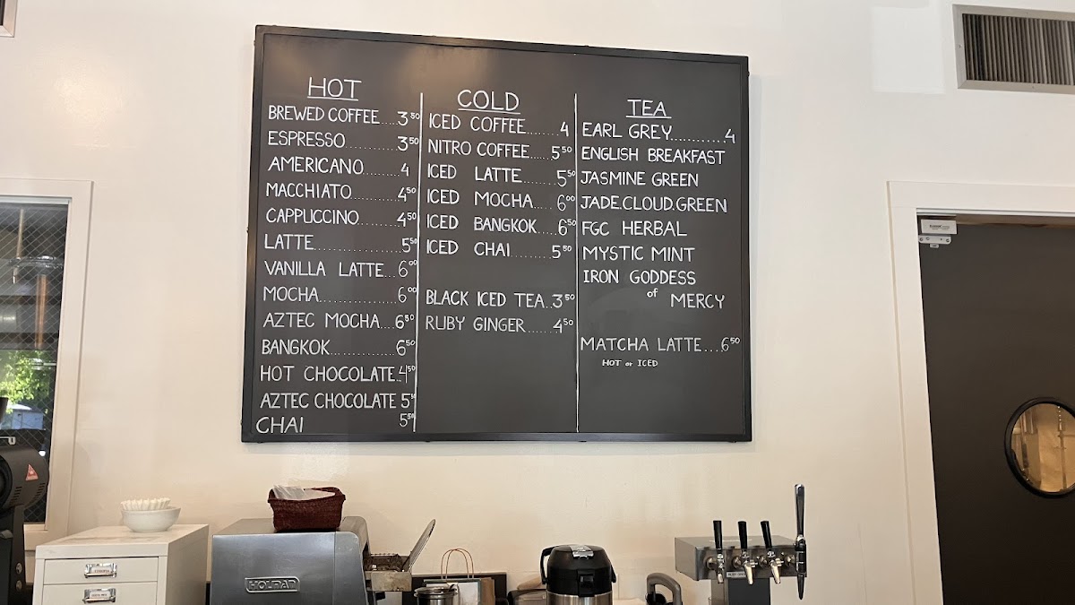 Menu Flying Goat Coffee-2