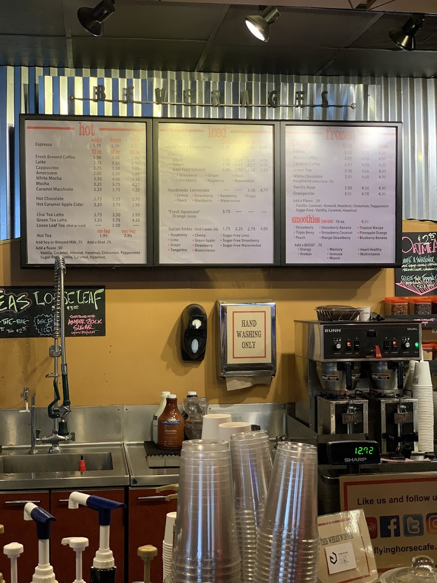 Menu Flying Horse Cafe-9