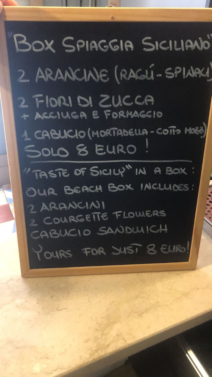 Menu Focacceria & Mix Bar Le Bugiarde-1