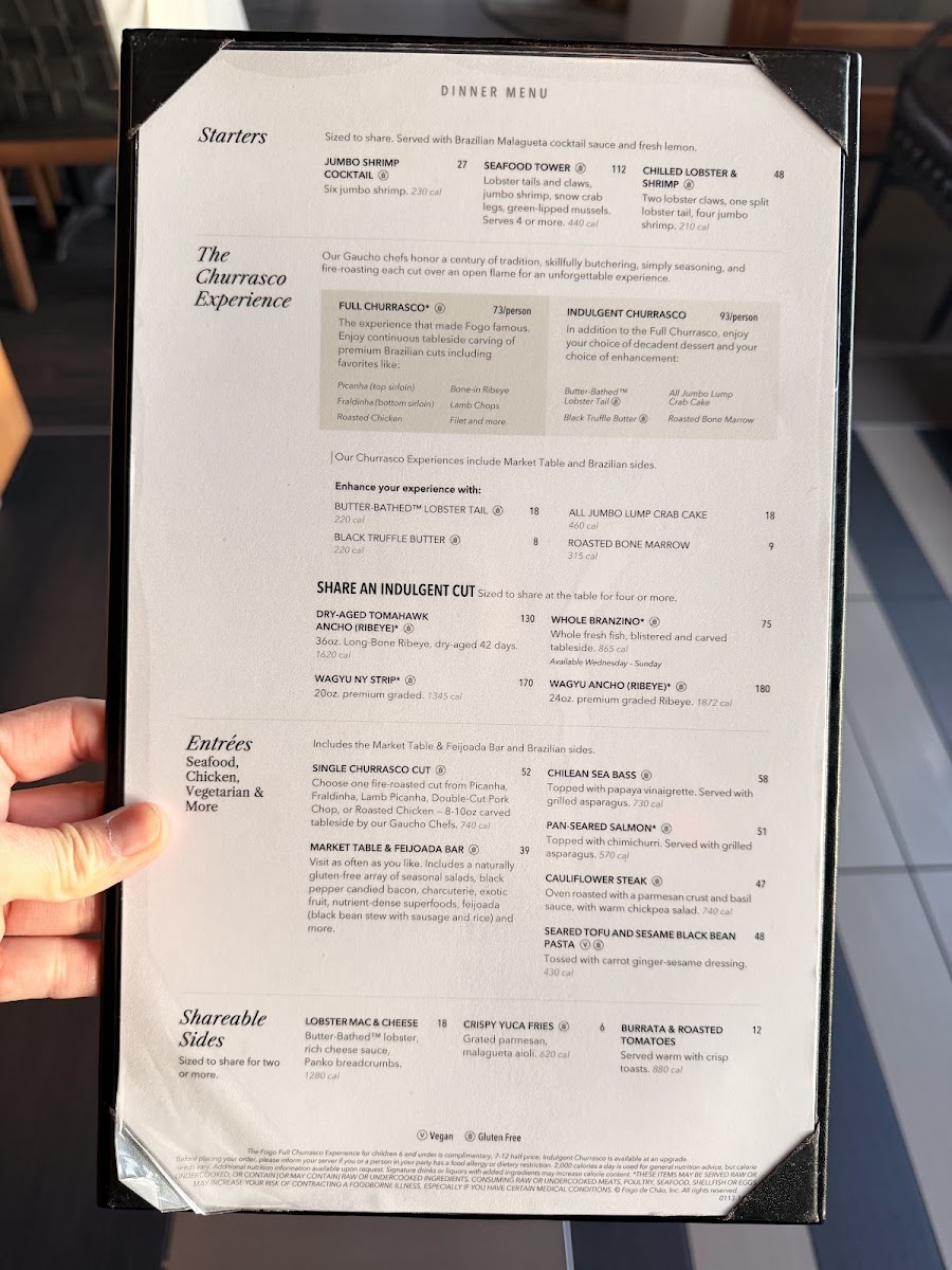 Menu Fogo De Chão Brazilian Steakhouse-2