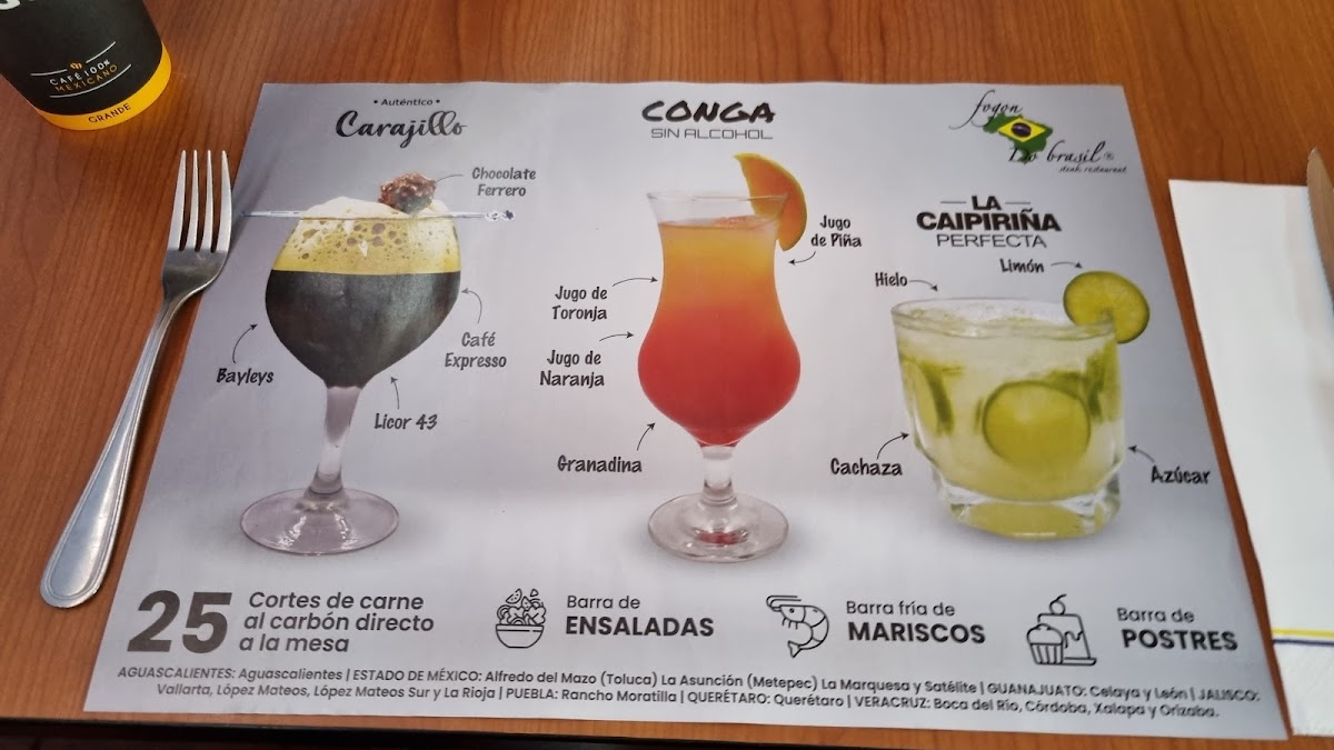 Menu Fogón Do Brasil Aguascalientes-1