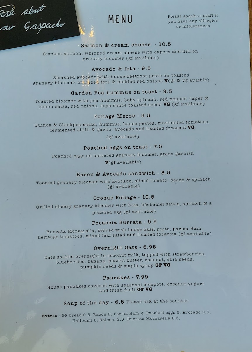 Menu Foliage Cafe-3