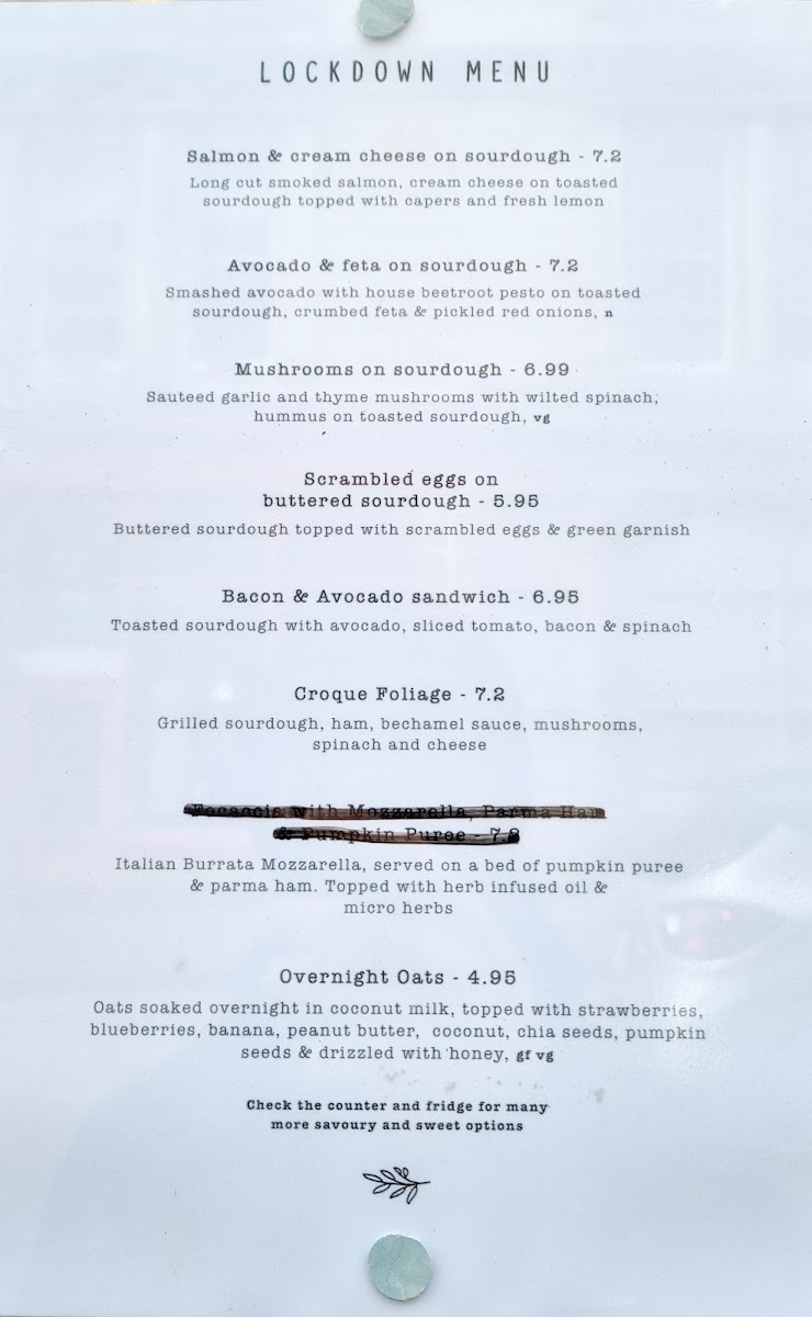 Menu Foliage Cafe-4